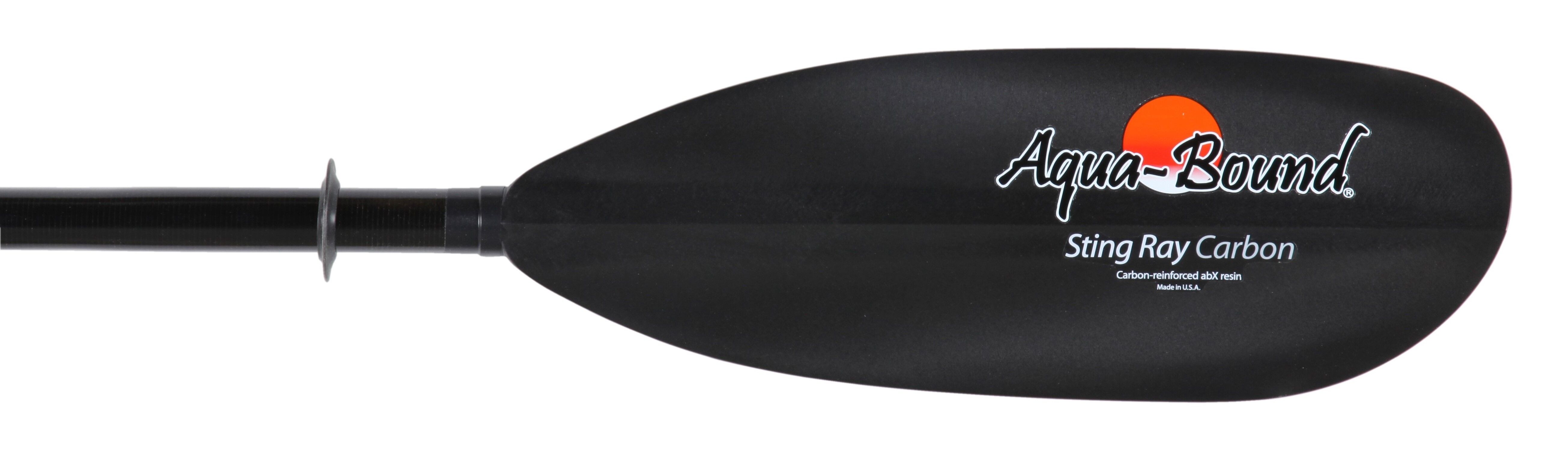 Aquabound Sting Ray Carbon 2Piece PosiLok Kayak Paddle Small Shaft