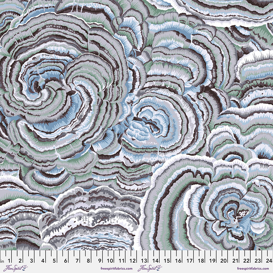 Tree Fungi Contrast Kaffe 108 Wide Back Fabric