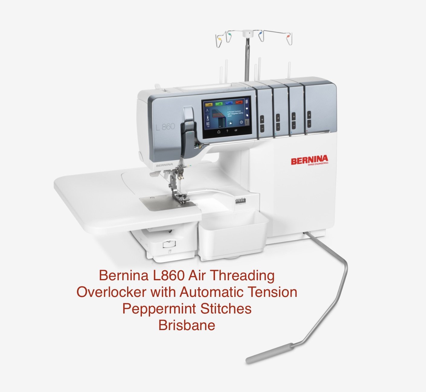 Bernina L860 Air Threading Overlocker/Serger with Automatic Tension In Stock