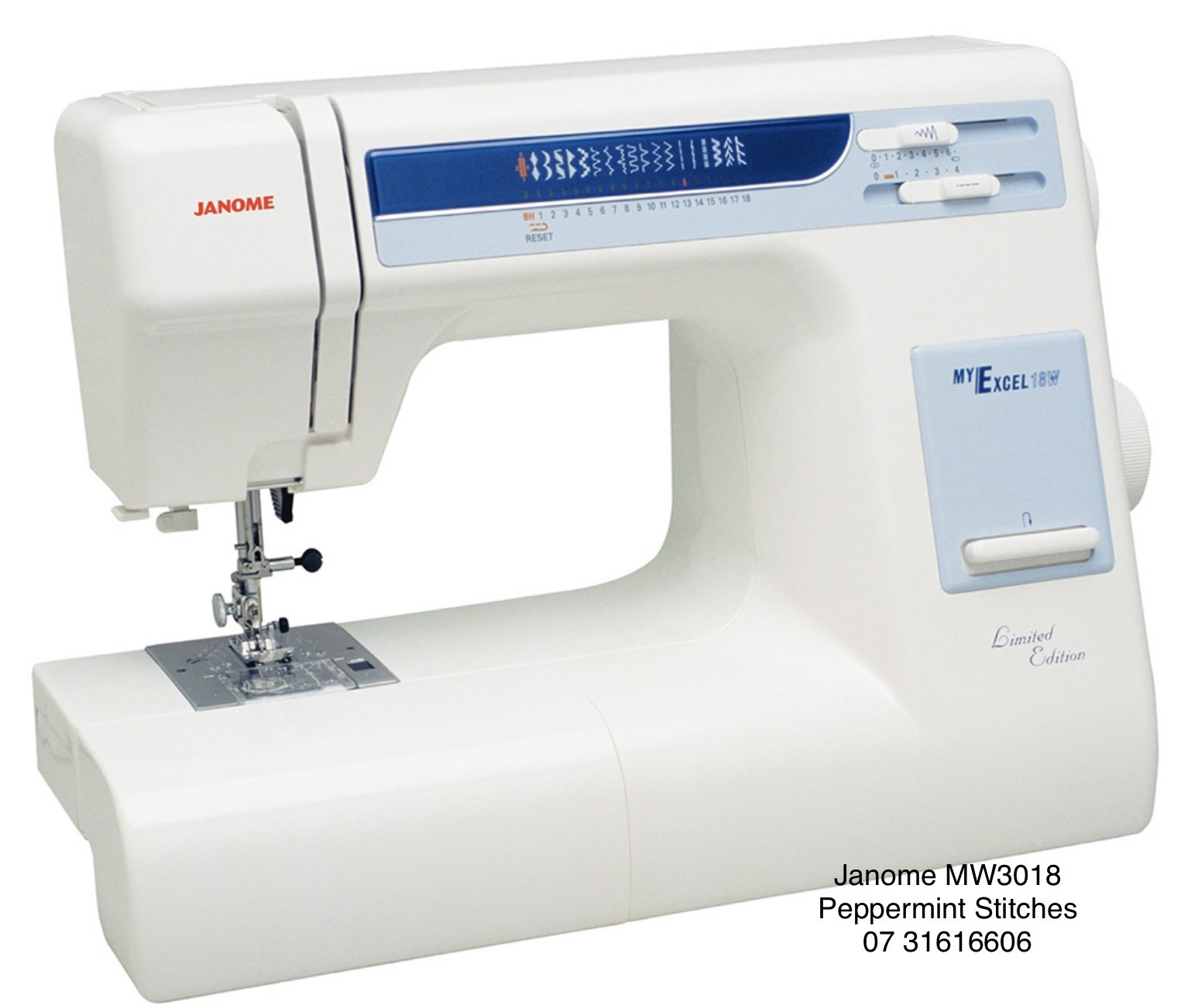 Janome MW3018 Limited Edition Mechanical Machine In Stock Take Home Today!