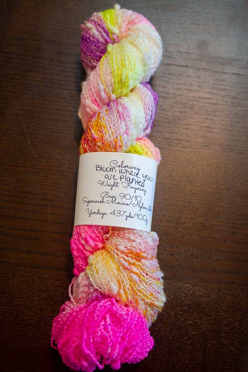 Woolen Women Fibers Slub Fingering