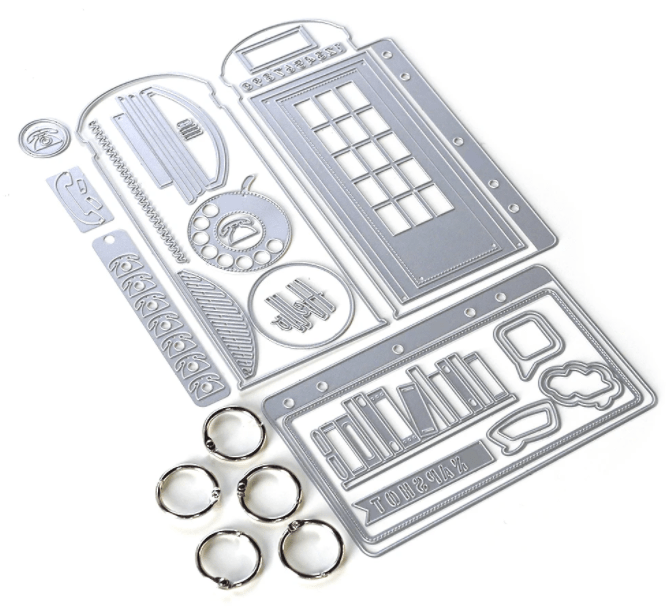 Elizabeth Crafts DiesPhone Booth Special Kit
