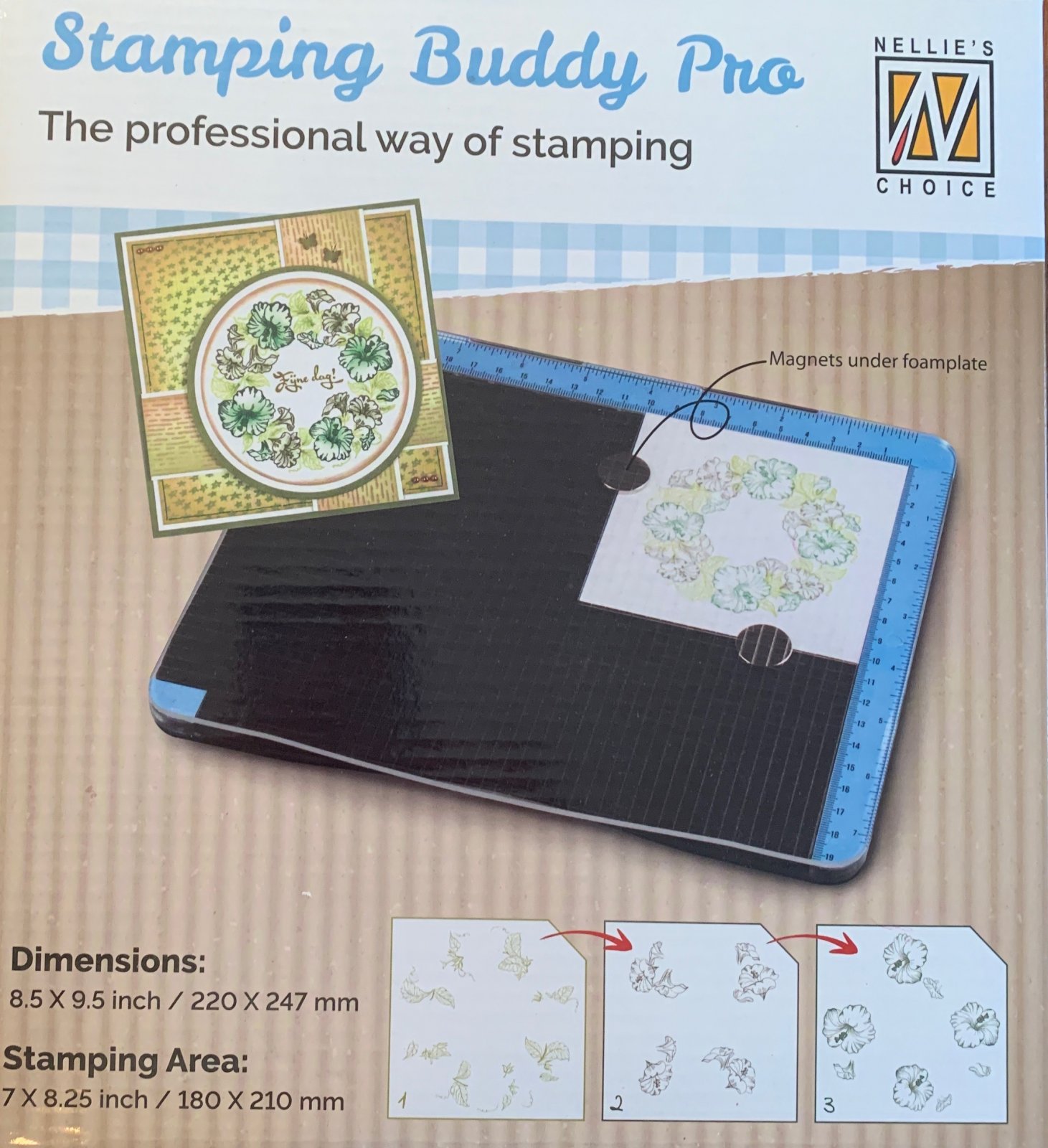 Nellie's Choice Stamping Buddy Pro 8718819346883