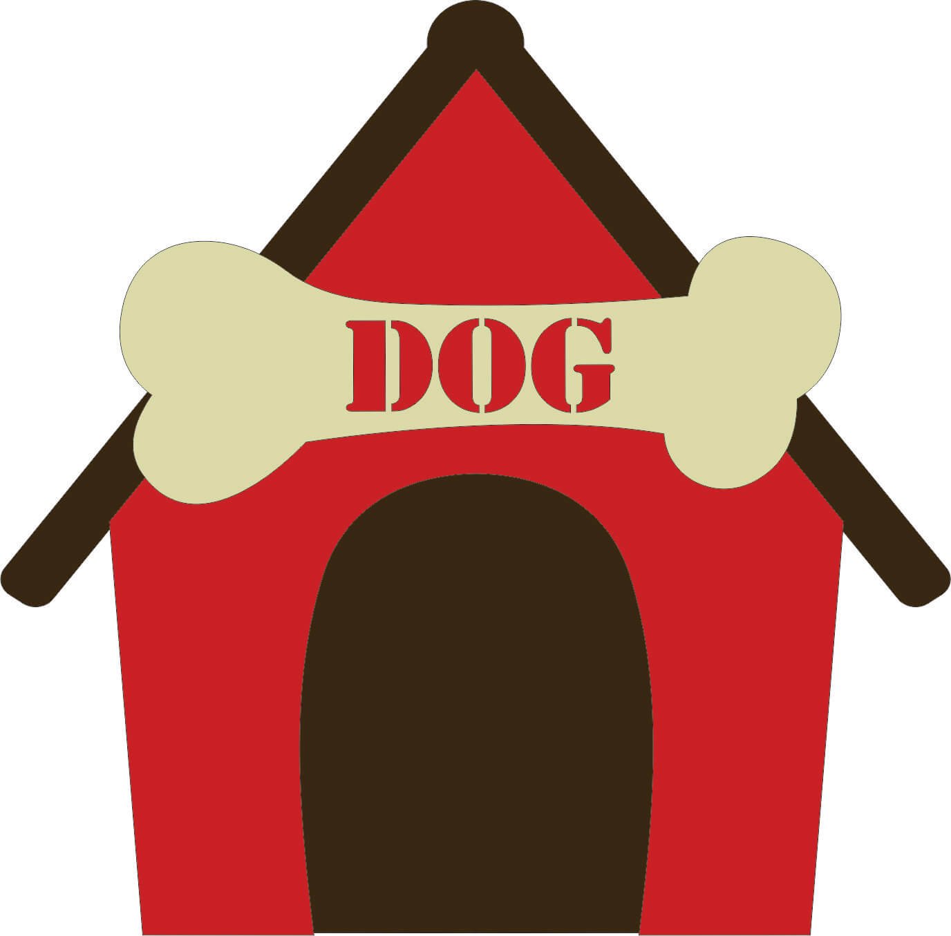 Petticoat Parlor Dog House DieCut 013962076532