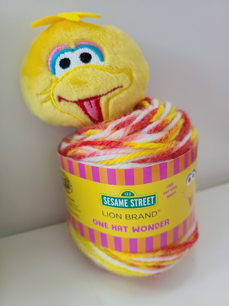 Lion Brand Sesame Street One Hat Wonder Yarn 023032066745