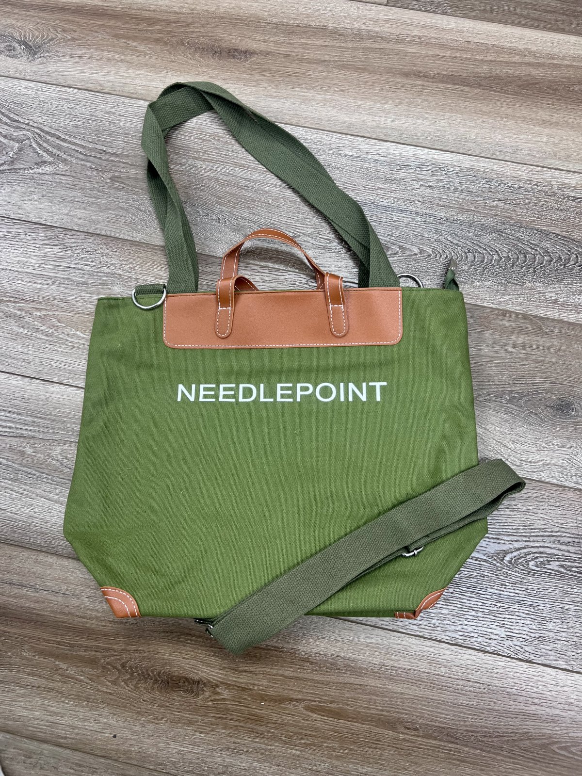 Needlepoint Tote Bag Kappa Alpha Theta Brown Bag Etc, Needlepoint Bag