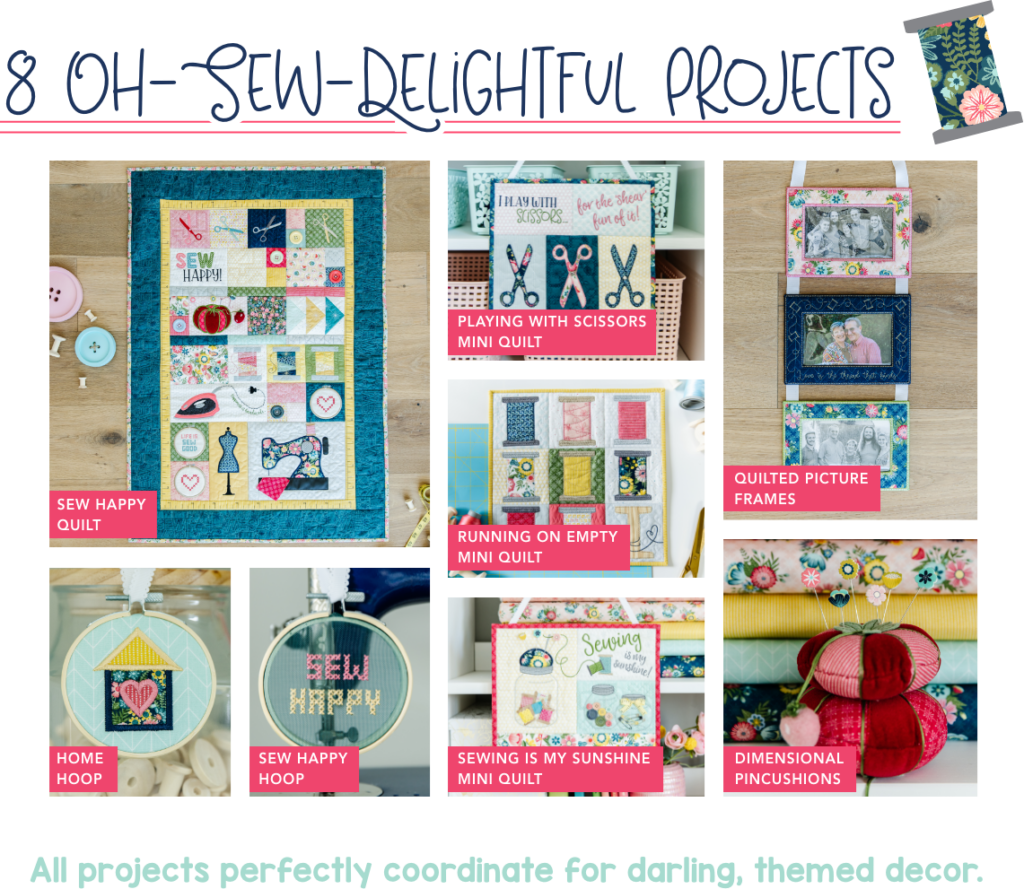 Kimberbell Oh Sew Beautiful 12 inch wallhangings BAG CLASS