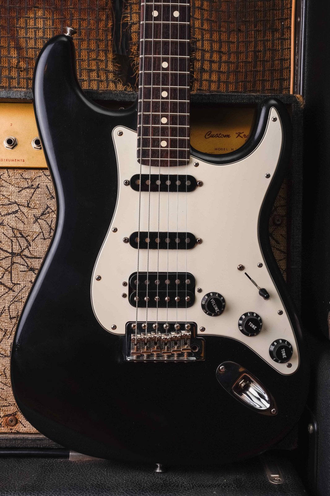 2007 Fender Highway One Stratocaster HSS Black