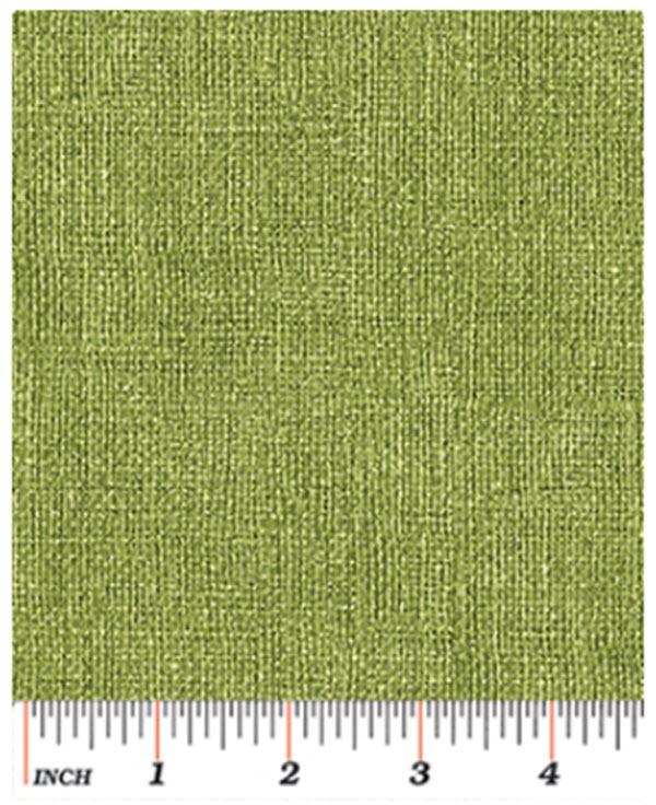 BURLAP (Basic) Green Blender Cotton Quilt Fabric Benartex Fabrics