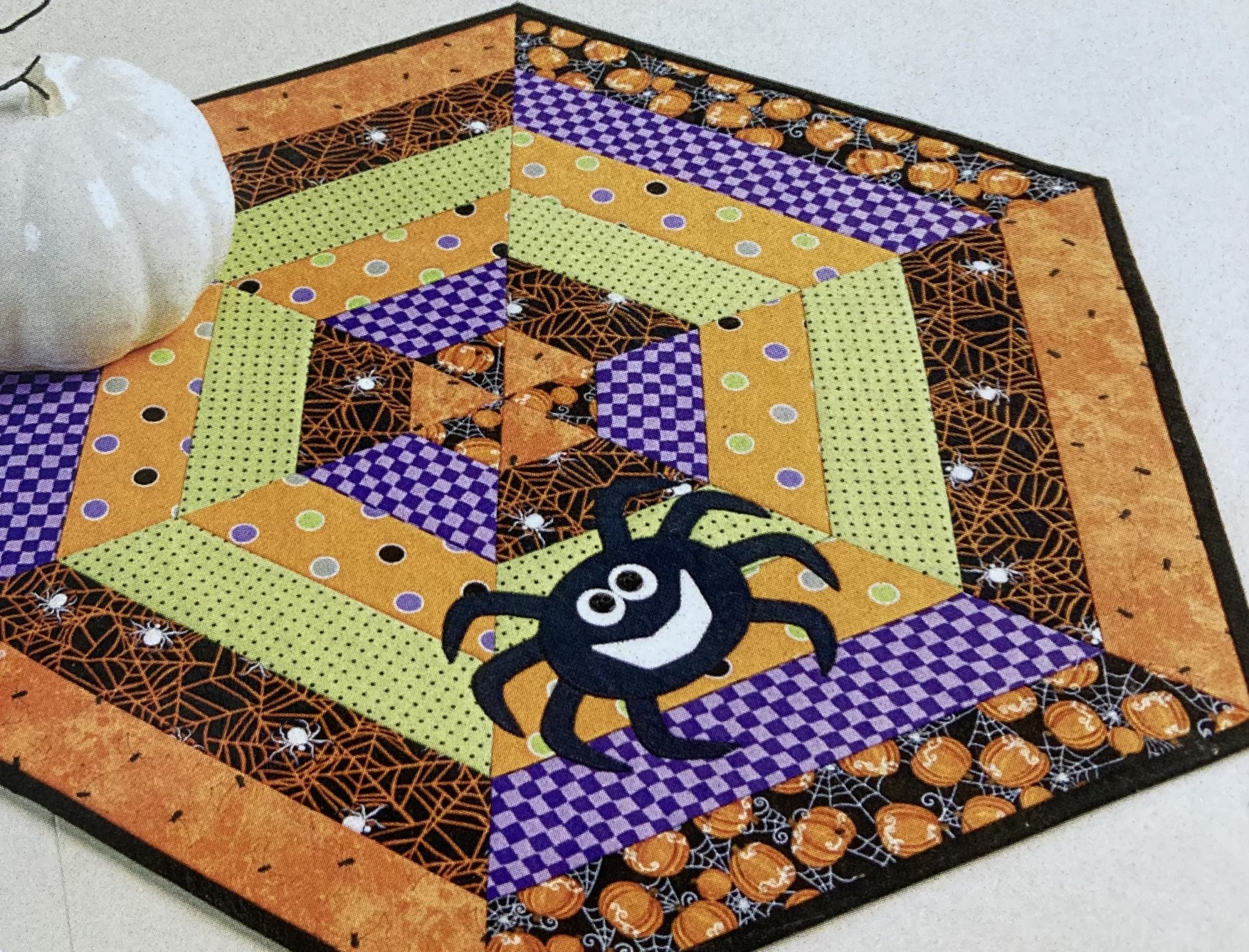 TTfAS Table Toppers for All Seasons Club Spooky Spider