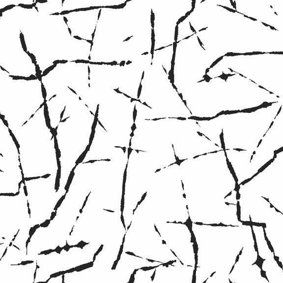 SPECIALTY 108 BACKINGS Black Ragged Lines on White 108 WIDE Premium