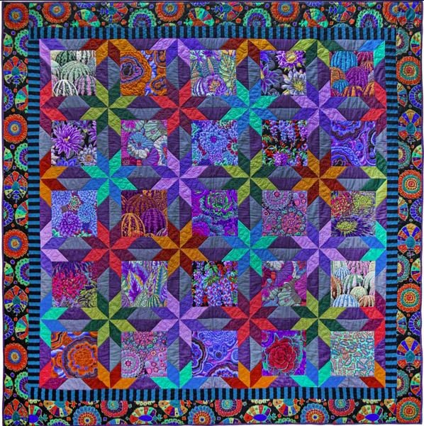 Kaffe Fassett Starry Night Quilt Kit If some fabrics are discontinued