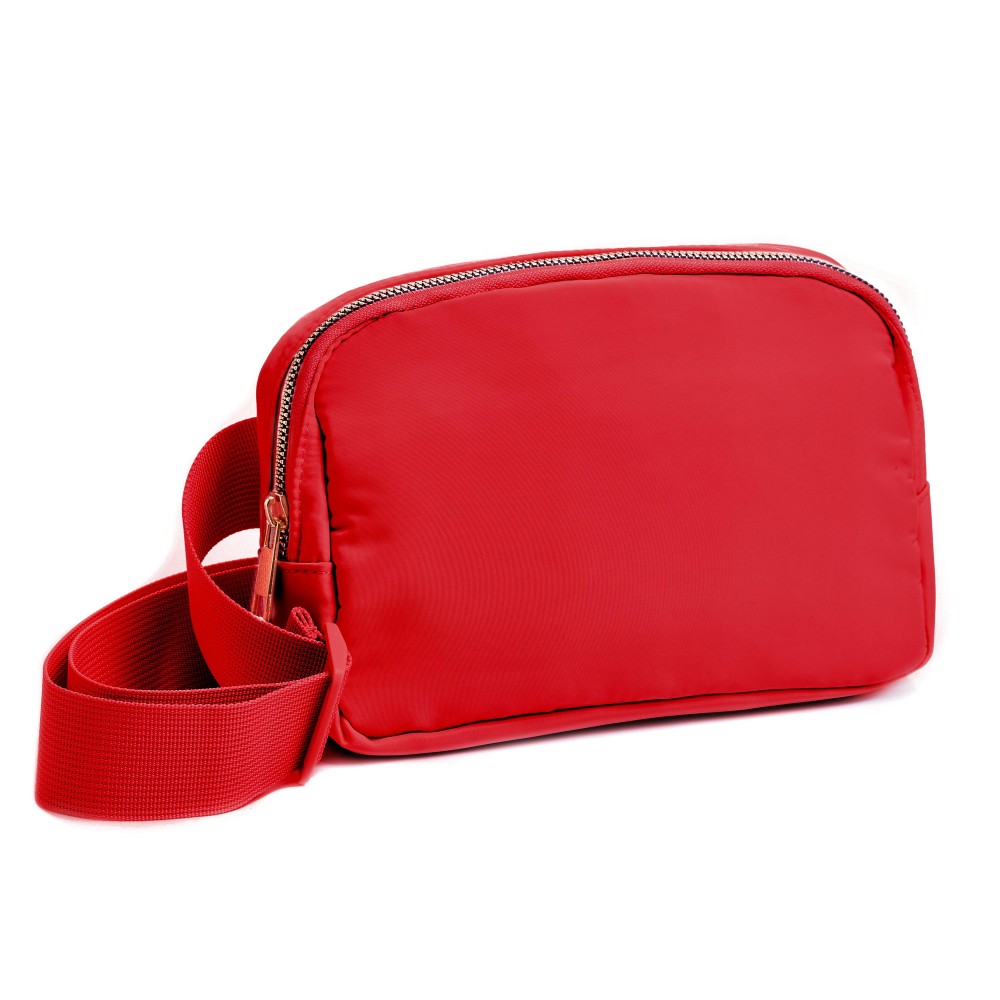 Cross Body Nylon Belt Bag