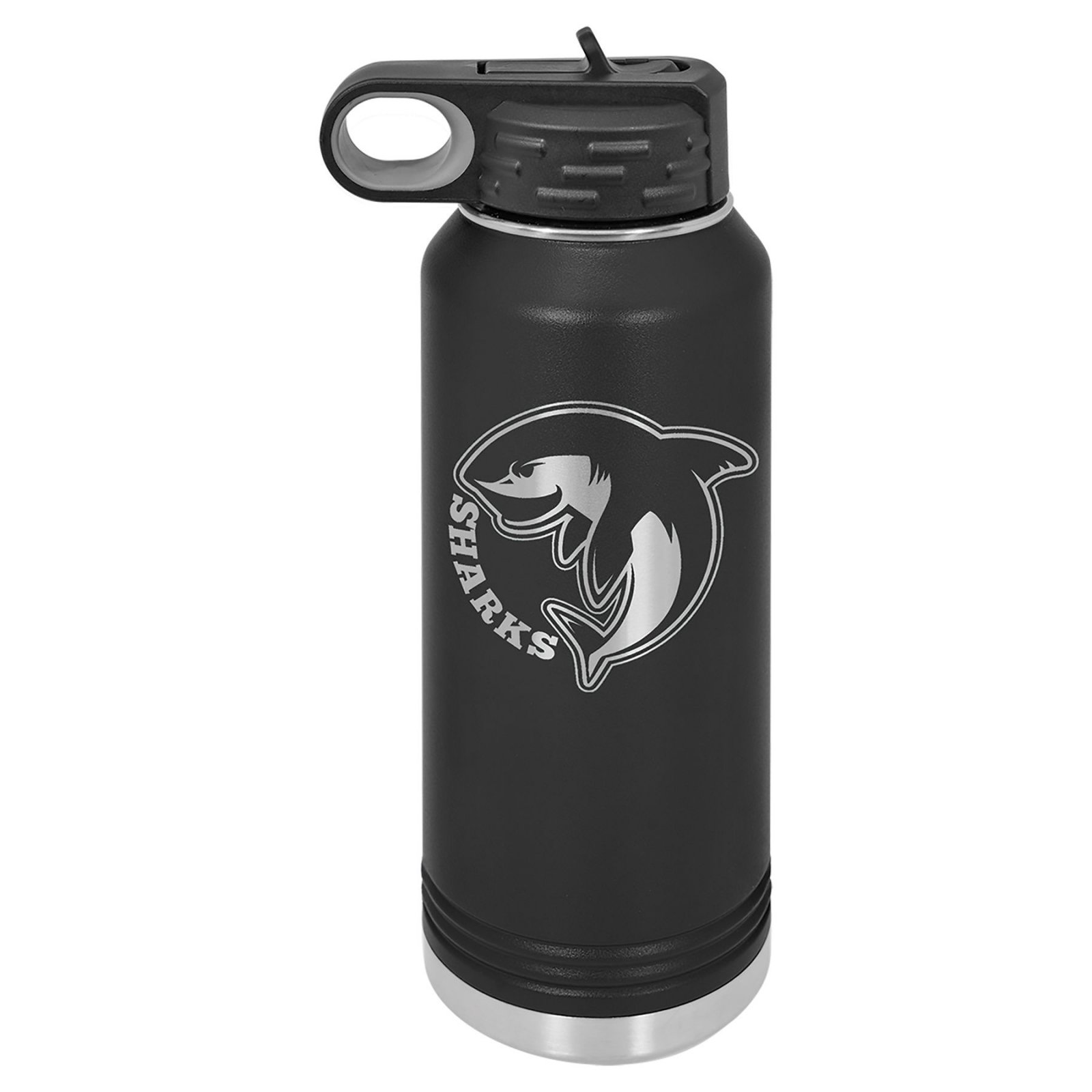 32 oz Water Bottle BLACK