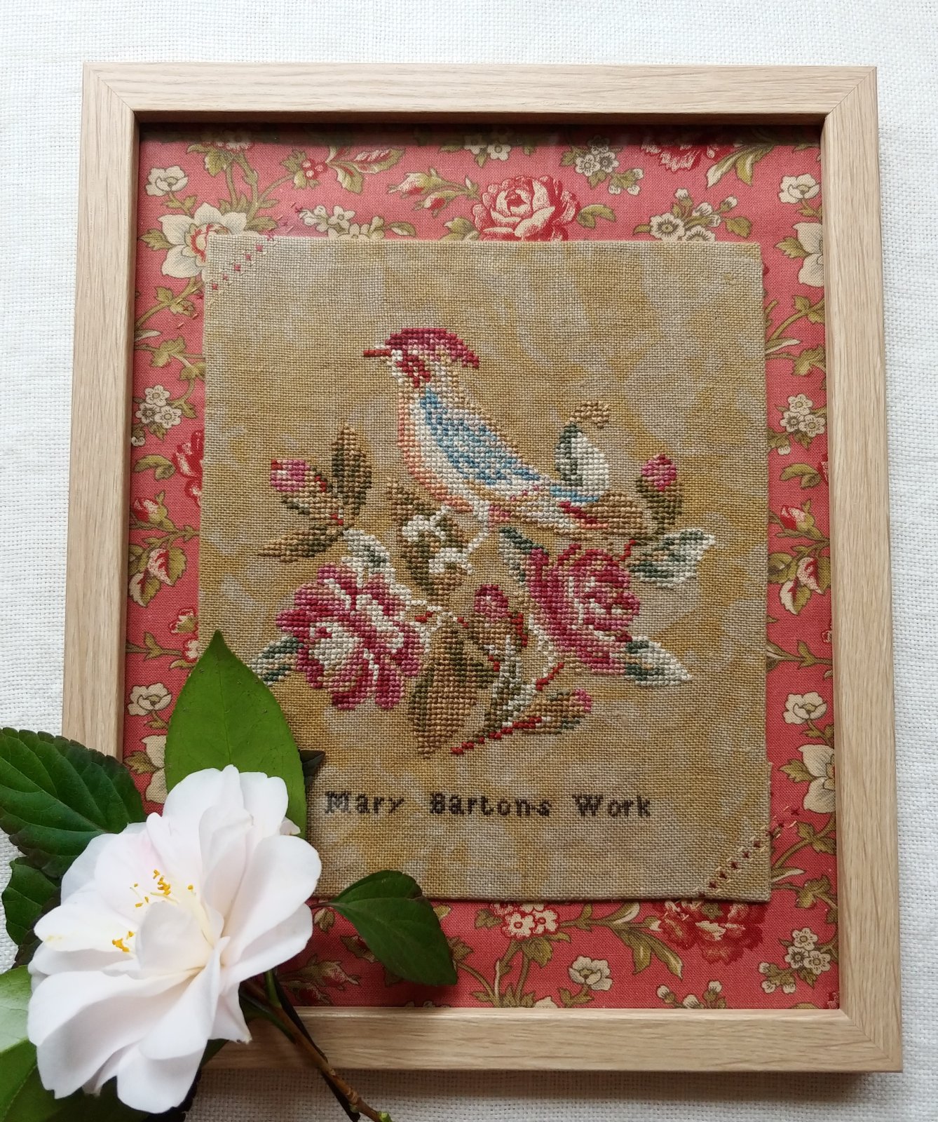 Mary Barton' Work An Antique Reproduction
