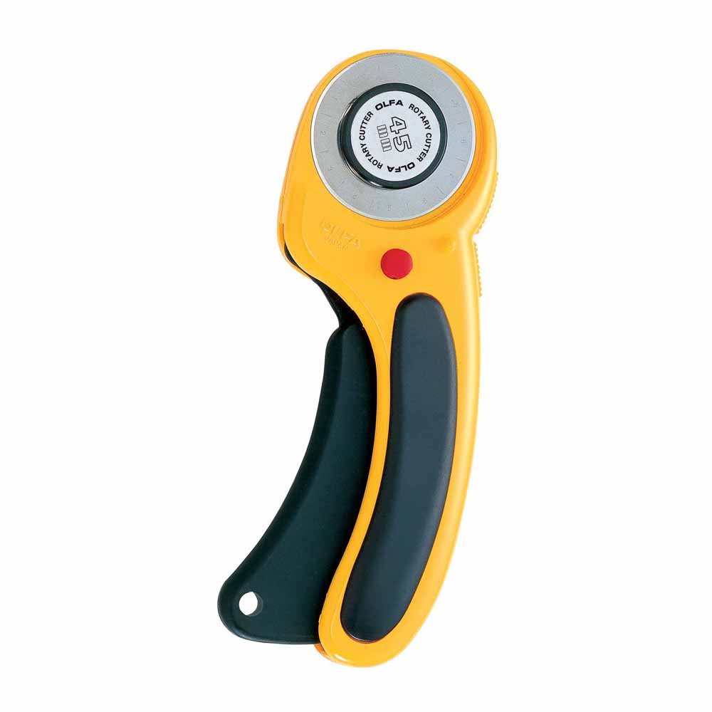 OLFA RTY2/DX 9654 45mm Ergonomic Rotary Cutter 091511600292