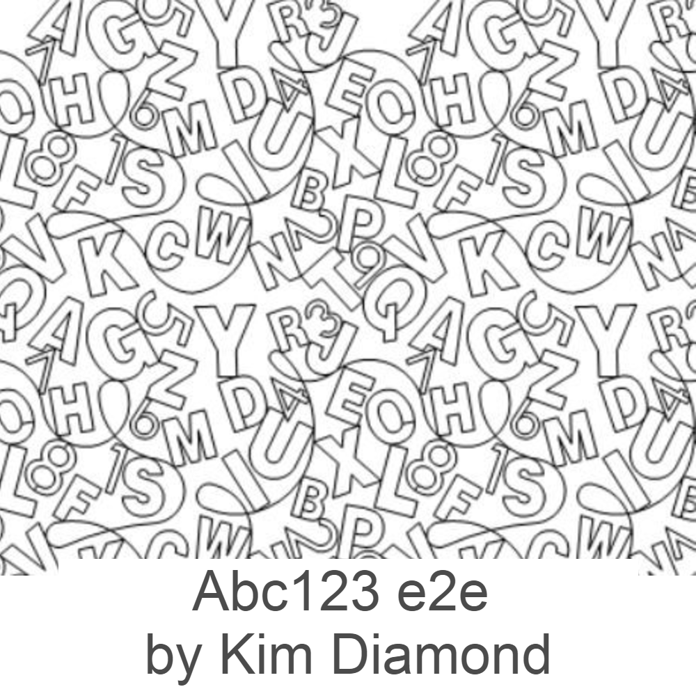 Gallery of long arm quilting patterns at Log Cabin Quilt'N Sew Castle