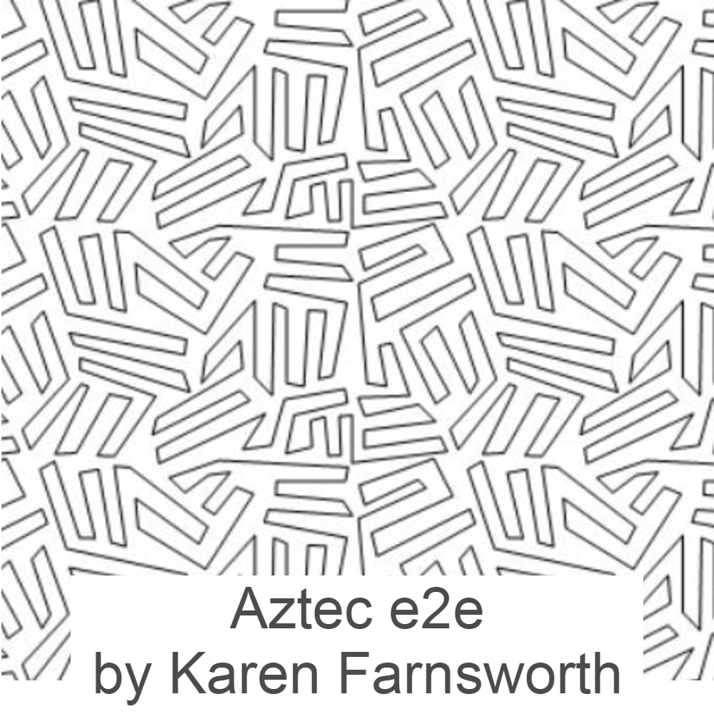 Gallery of long arm quilting patterns at Log Cabin Quilt'N Sew Castle