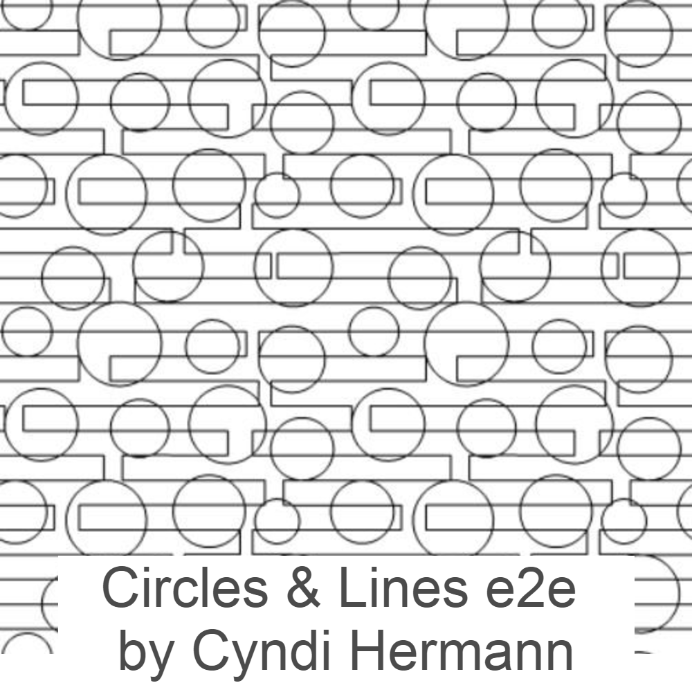 Gallery of long arm quilting patterns at Log Cabin Quilt'N Sew Castle