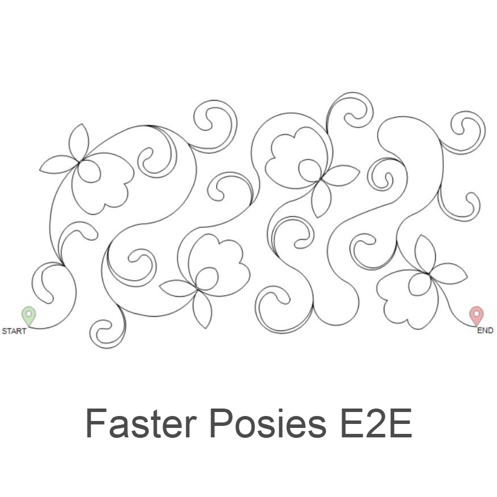 Gallery of long arm quilting patterns at Log Cabin Quilt'N Sew Castle