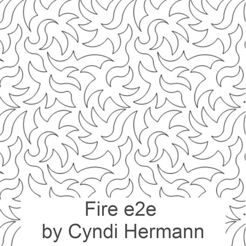 Gallery of long arm quilting patterns at Log Cabin Quilt'N Sew Castle