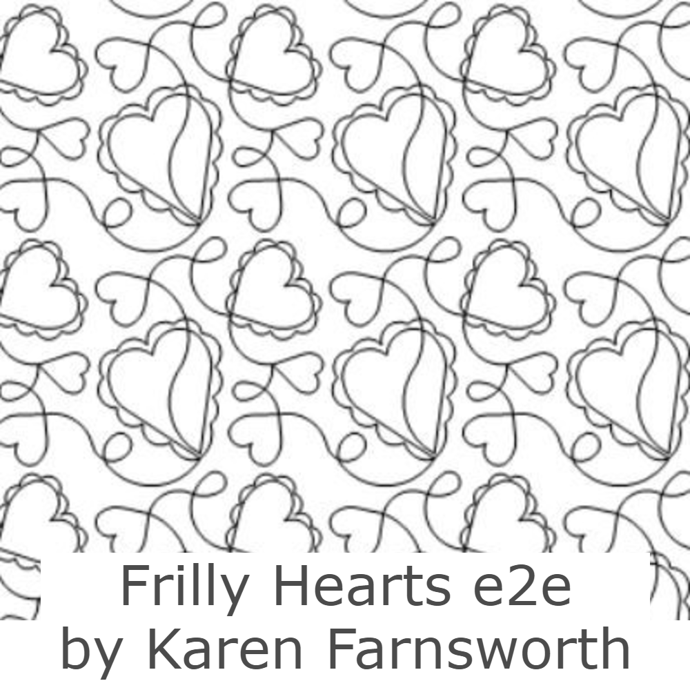 Gallery of long arm quilting patterns at Log Cabin Quilt'N Sew Castle