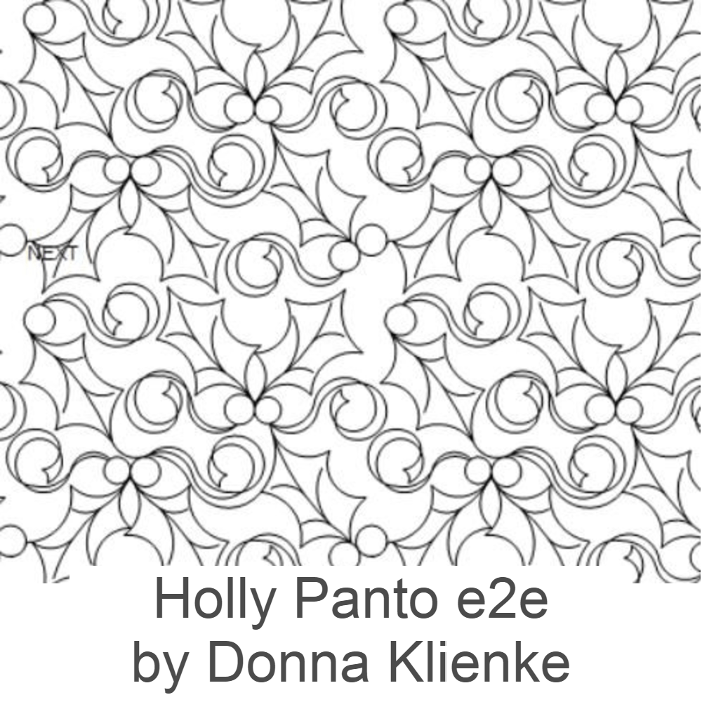 Gallery of long arm quilting patterns at Log Cabin Quilt'N Sew Castle