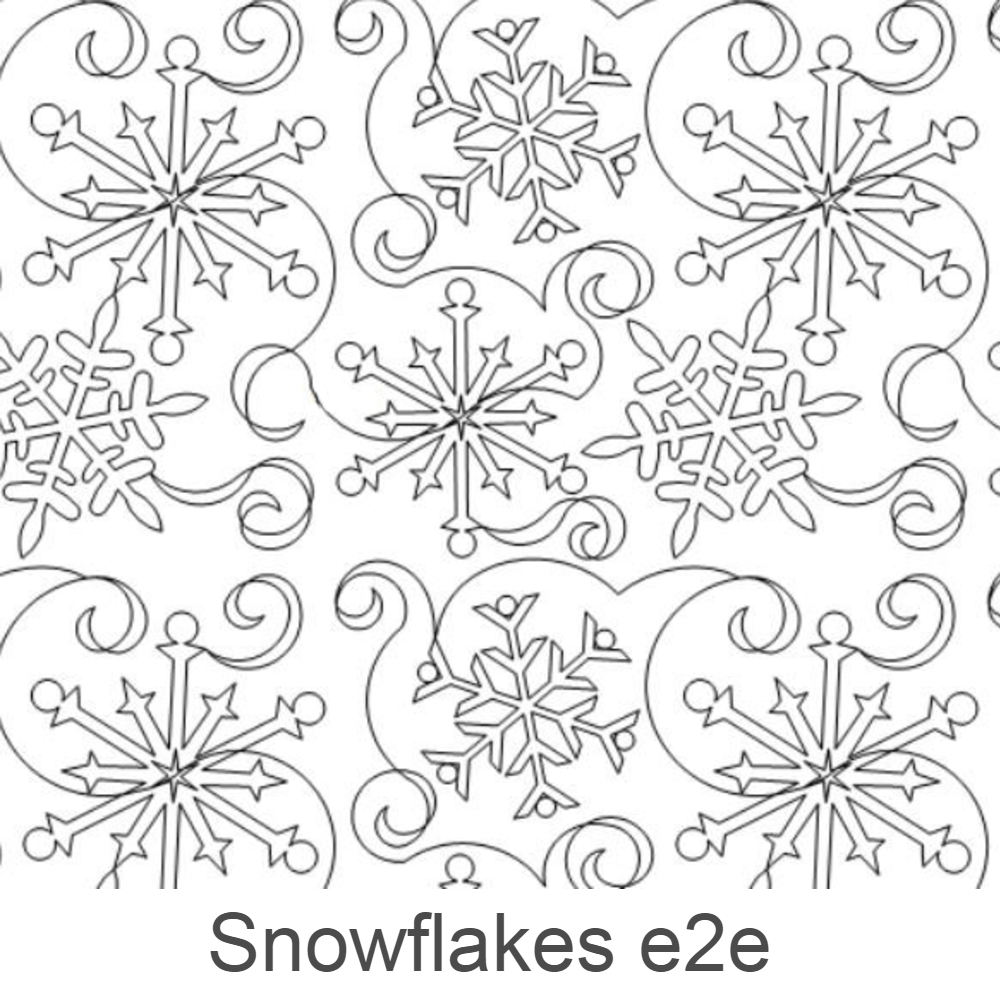 Gallery of long arm quilting patterns at Log Cabin Quilt'N Sew Castle