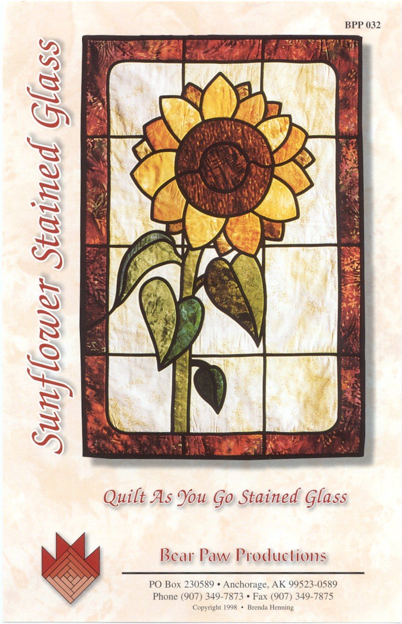 Sunflower Stained Glass