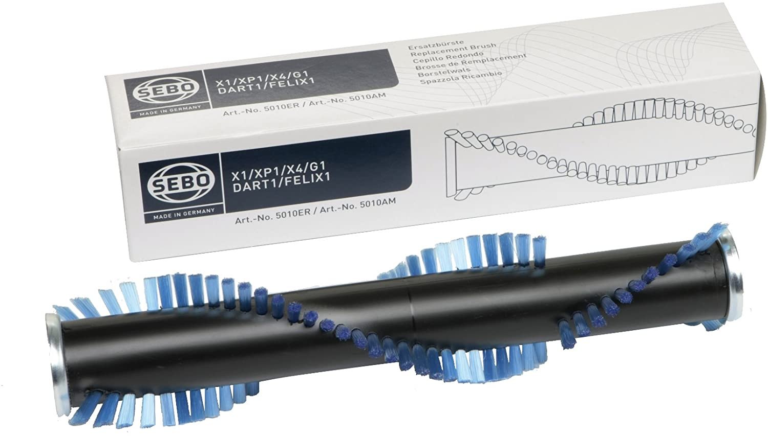 Sebo Brush Roller 12 for X1 X4 X7 etc 676224050109