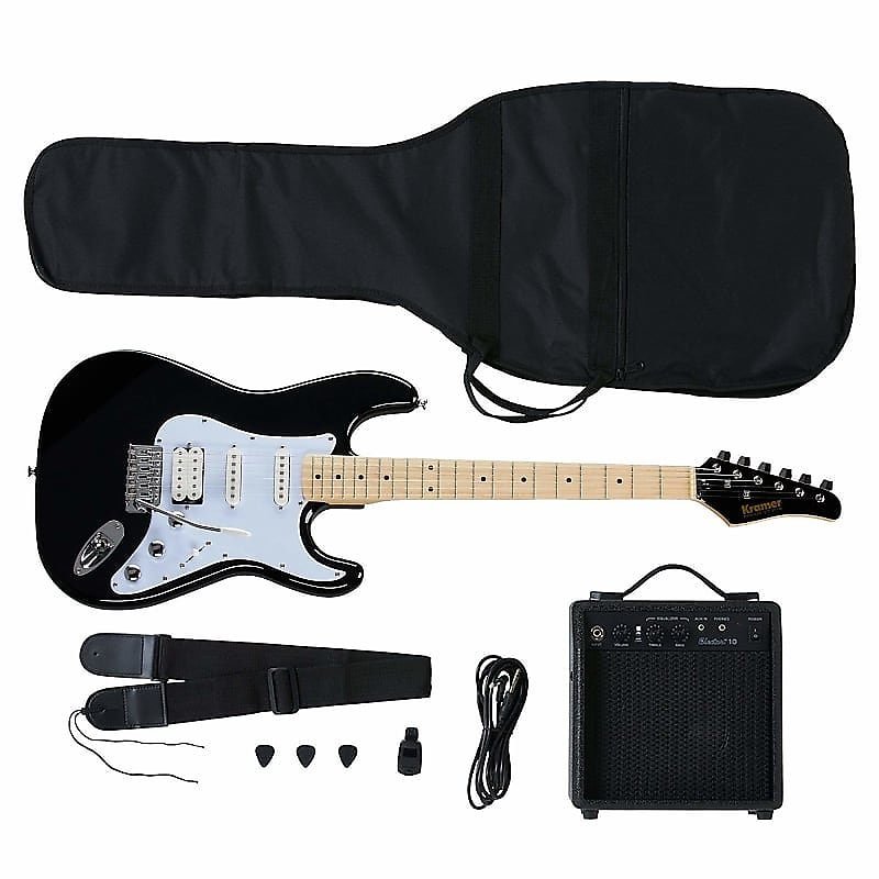 Kramer Focus Electric Guitar Player Pack Black