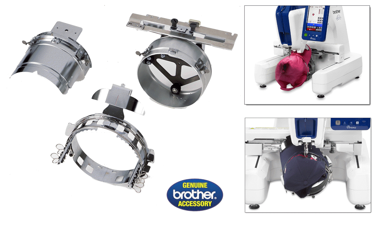 Brother Hoop Cap Frame and Driver Set PR Multi Needle Series 5 X 2.5
