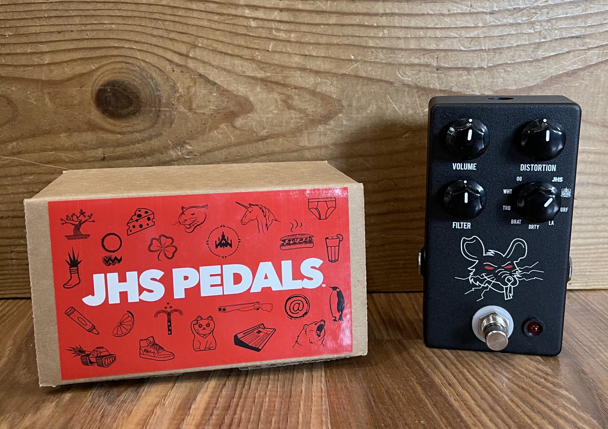 JHS PackRat Distortion Pedal 650415212408