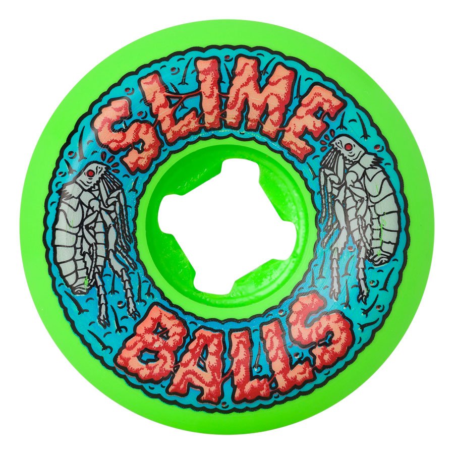 Slime Balls 56mm Flea Balls Speed Balls Green 99a