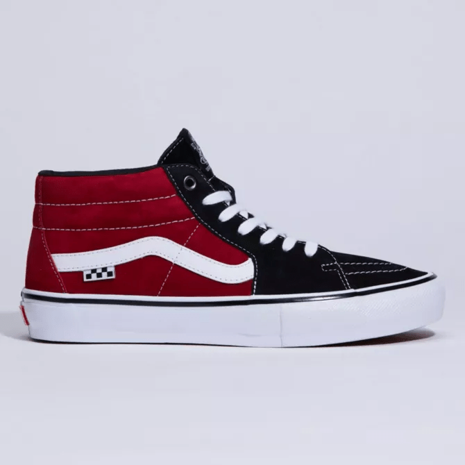 Vans Skate Grosso Mid Black/Red 195440544297