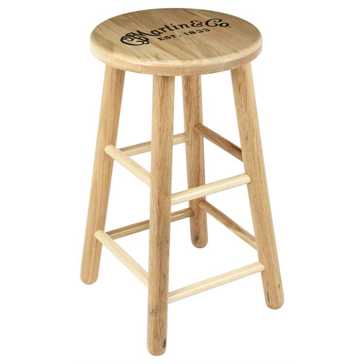 Martin Guitars Player Stool Natural with Black Script