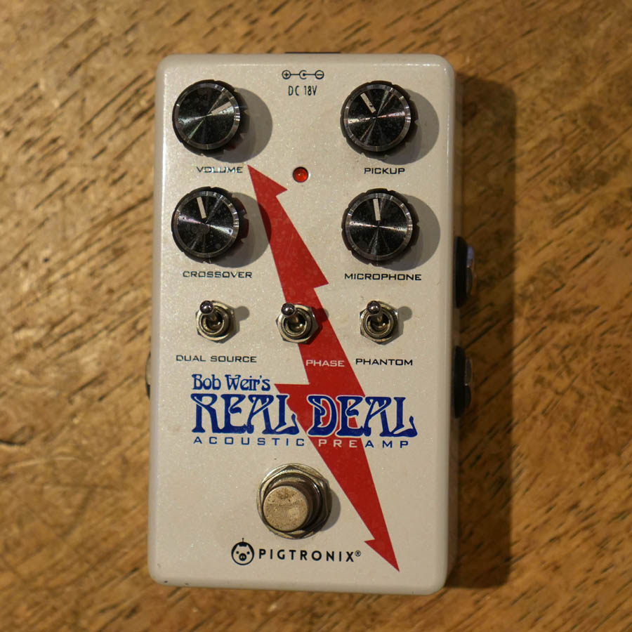 Pigtronix Bob Weir's Real Deal Acoustic Preamp Pedal Used
