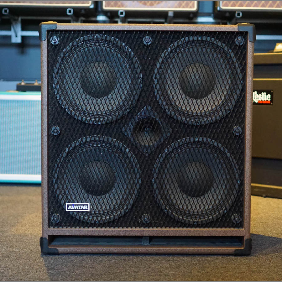 Avatar 4x10 Bass Cab 8 ohm Brown Used