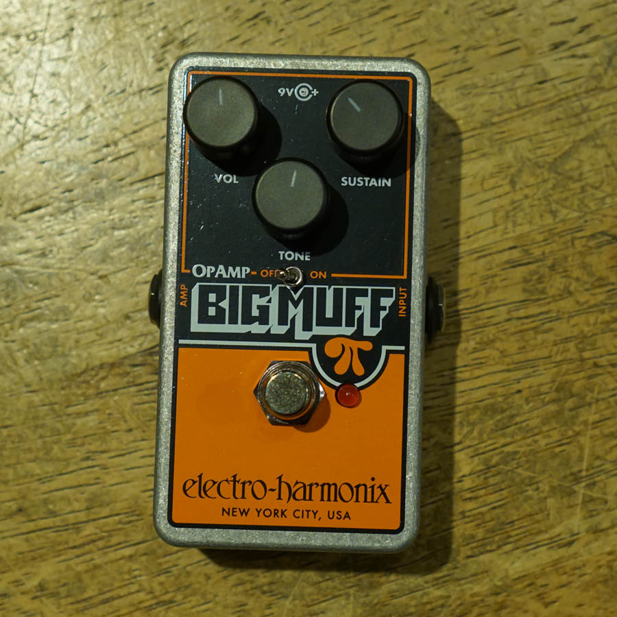 ElectroHarmonix Op Amp Big Muff Pi Fuzz Pedal Used
