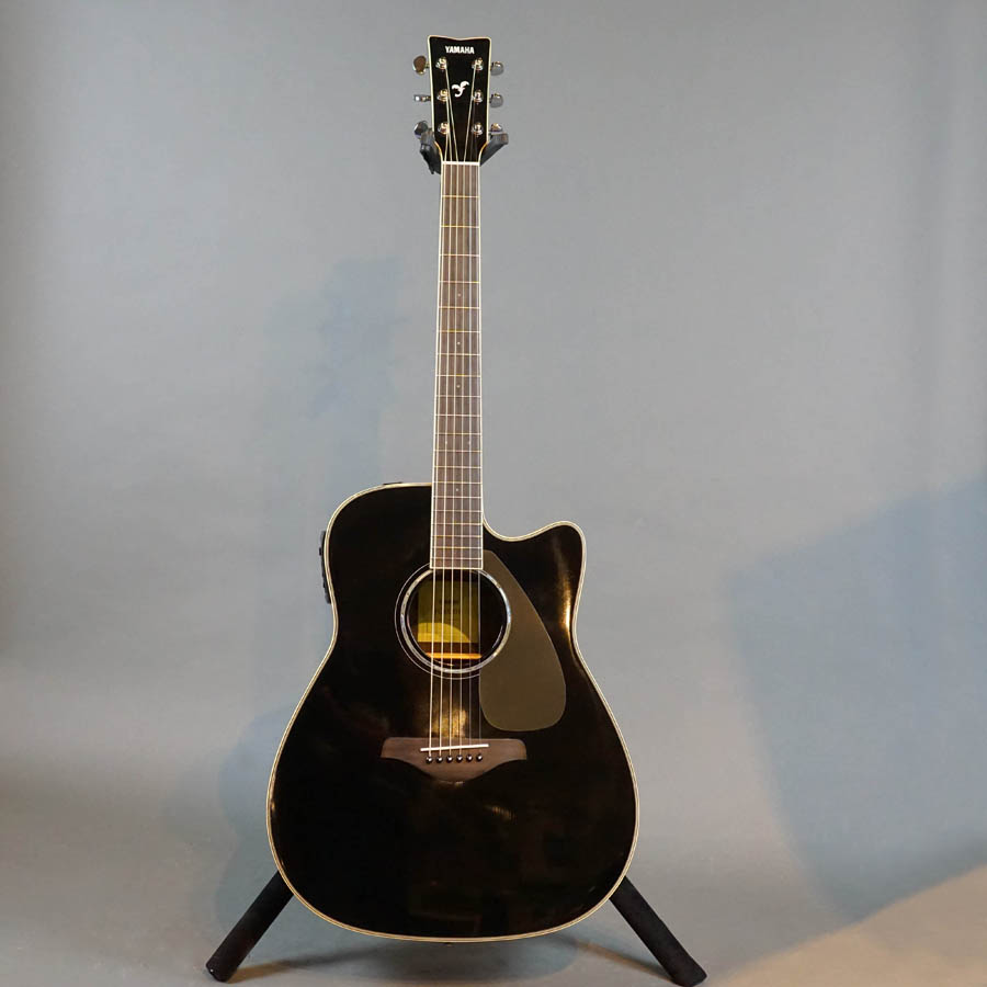 Yamaha FGX830C BL Acoustic Electric Guitar Black