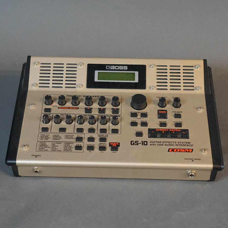 Boss GS10 Guitar Multi Effects System Used