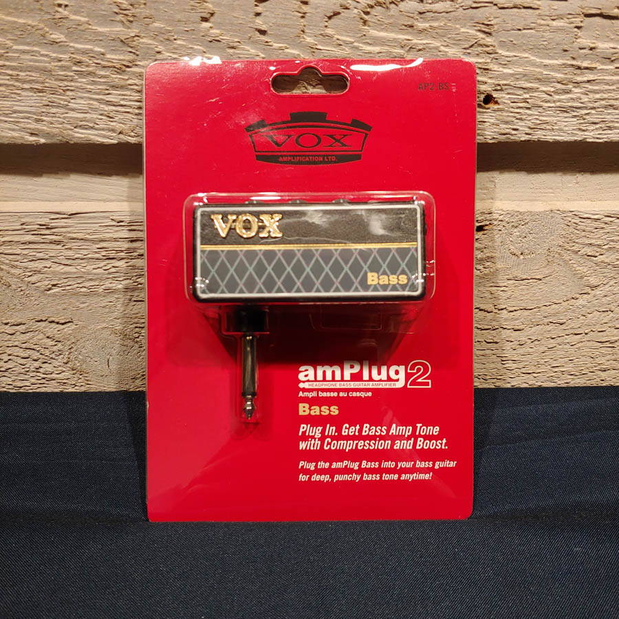 Vox AP2BS amPlug 2 Bass Headphone Guitar Amp 4959112125087