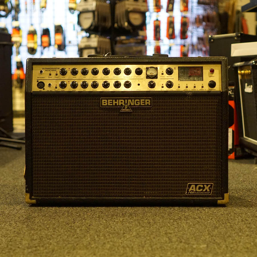 Behringer Ultracoustic ACX1000 2x8 2x60w Acoustic Guitar Combo Amp - Used