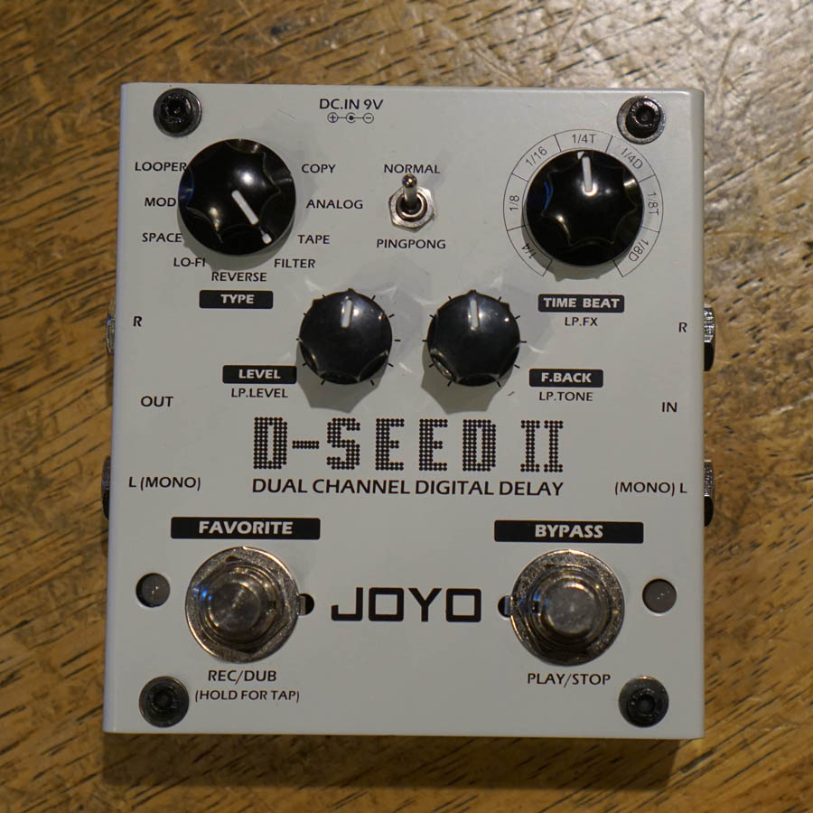 JOYO DSeed II Digital Delay Pedal Used