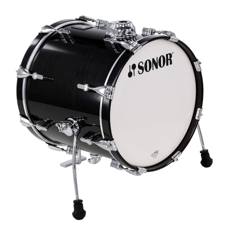 Sonor AQ2 Maple 14 (Diameter) x 13 (Depth) Bass Drum with Riser