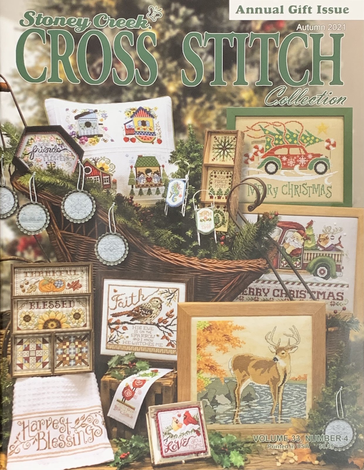 Stoney Creek Cross Stitch Collection magazine Autumn 2021