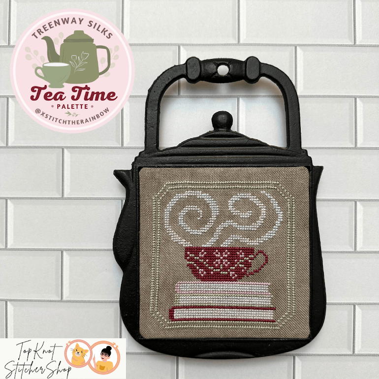 Top Knot(ch) Tea, A chart Topknot Stitcher
