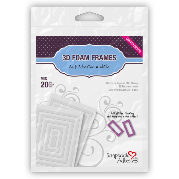 Scrapbook Adhesives 3D Foam Frames 093616012123