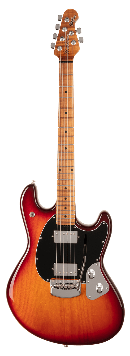 Ernie Ball Music Man StingRay RS Figured Roasted Maple w/Maple