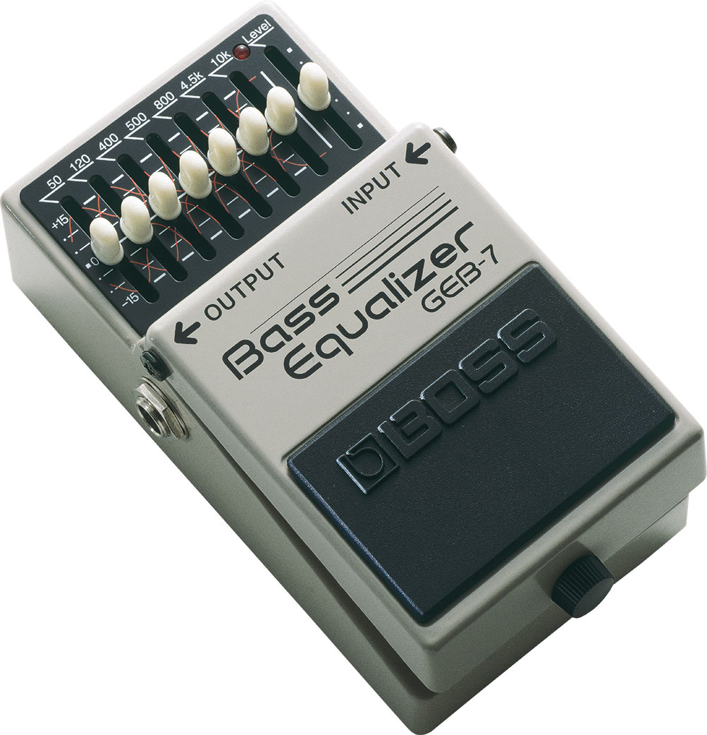 Boss GEB7 Bass Equalizer Guitar Pedal 761294036884